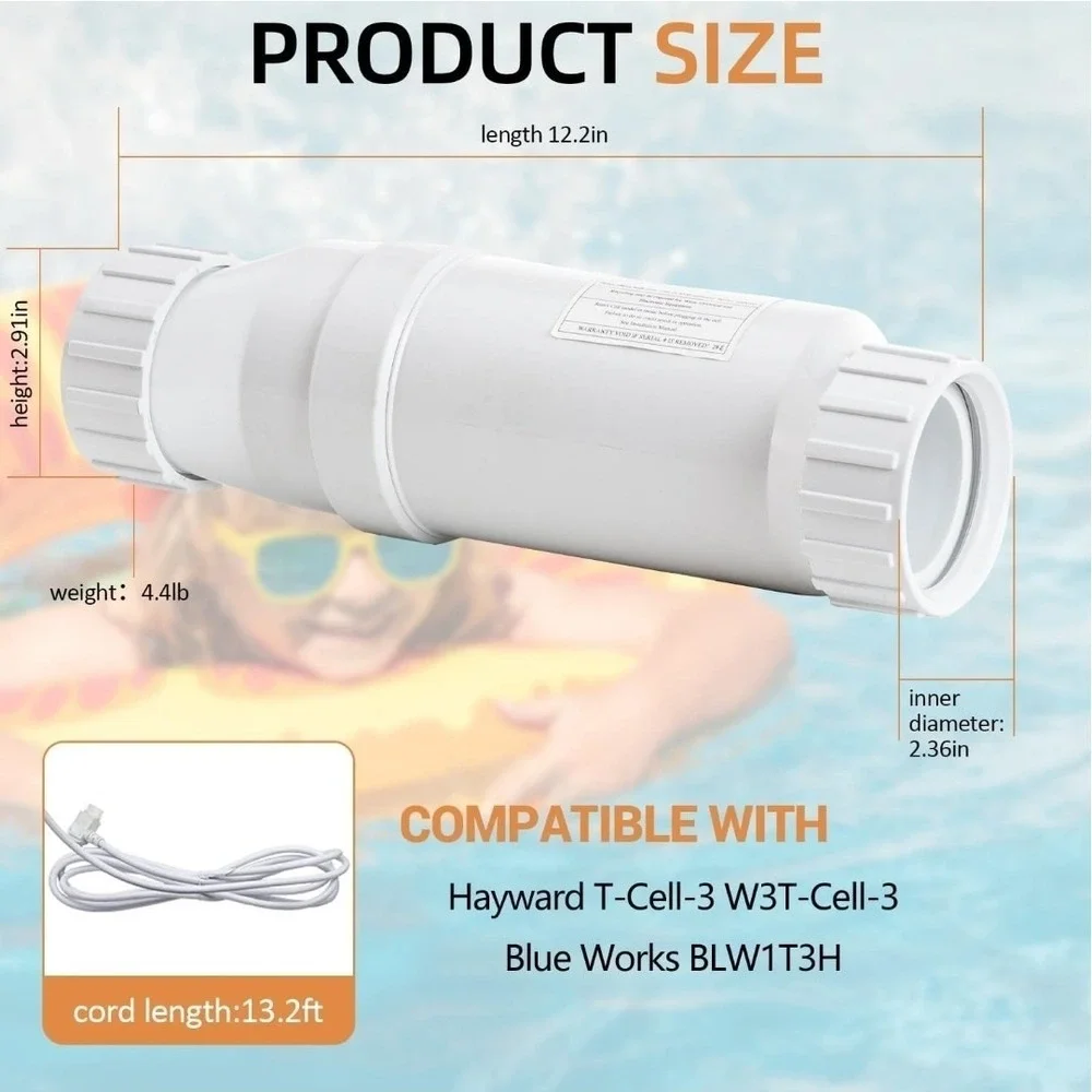 Salt‎ Cell Replacement Compatible with Hayward Turbo Cell T-3 W3T-Cell-3